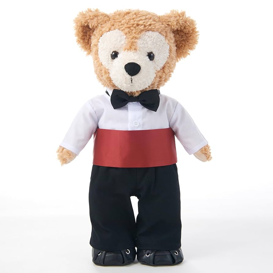 【こうみも様】867 儀礼服 夏服 白 陸上自衛隊 ダッフィー Sサイズ用衣装 こうみも様】867 儀礼服 夏服 白 陸上自衛隊 ダッフィー Sサイズ